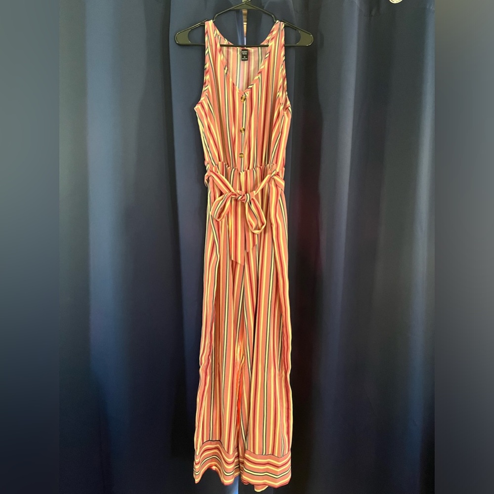 Striped Jumpsuit